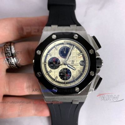 Perfect Replica Audemars Piguet Royal Oak Offshore Quartz Watch 44mm